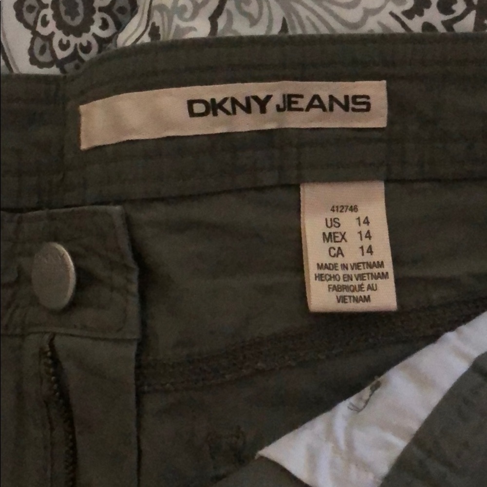 DKNY shorts.
